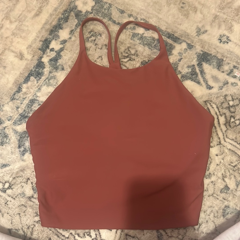 Sandy pink old navy active top